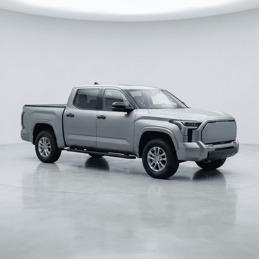 All-electric crew cab pickup
